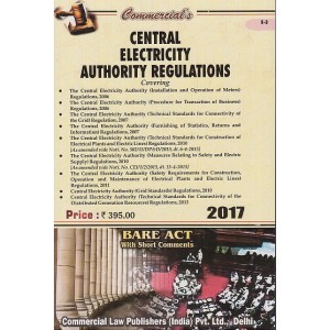 Commercial's Central Electricity Authority Regulations Bare Act
